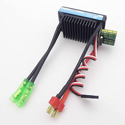 通用 12V 24V 100A ESC 997 Brush Motor Speed Controller 2-Ways Forward Backward Brake for RC Boat Marine Car Truck Tank