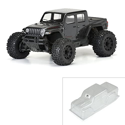 Pro-Line Racing 1/10 Jeep Gladiator Rubicon Clear Body Granite PRO357500 Car/Truck Bodies Wings & Decals