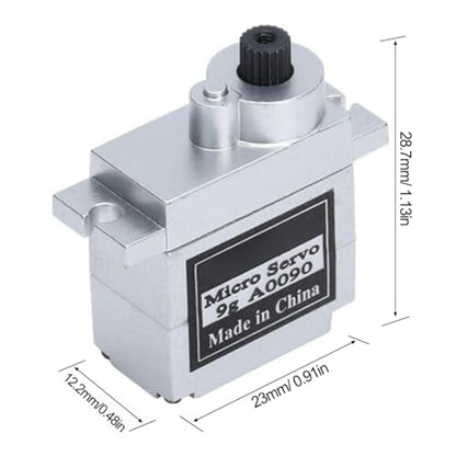 9g Metal Digital Micro Gear Servo 6kg for WPL MN 1:16 RC Truck Car | All-metal digital micro servo,6kg torque.Upgrade for WPL B1/B16/B36/B14/B24/C14/C24/C34 & MN D90/MN99S/MN45.
