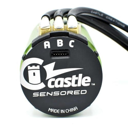 Castle Creations Motor 4-Pole SENSORED BRUSHLESS 2028-800KV 10AWG CSE060008300 Electric Motors & Accessories