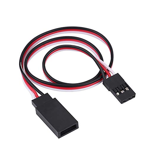 Durable Servo Extension Cable, Compatible with JR/FUTABA, 3 Pin Male to Female, 5Pcs/Set, RC Accessory for RC Model