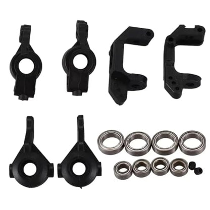 RC Steering Knuckle Block for HSP 94111 94123 94107 94108 Front Rear Steering Knuckle Hub Base C 02013 02014 02015 RC Monster Truck for Buggy Drift Car Parts(B) - size: B