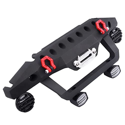 Metal Bumper Mount Set & RC Car Body Clips w/Pull Tabs for TRX-4 Axial SCX10 SCX10 II 90046 SCX10 III AXI03007