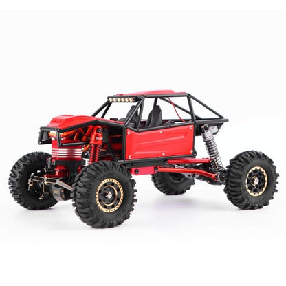 GLOBACT RC Body Shell Nylon Chassis Kit for 1/18 TRX4M (Red) - color: Red