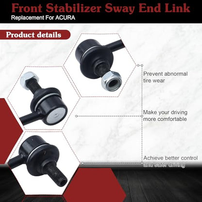 2* K750092 K750093 Sway Bar Link - Restore Precision Handling | Compatible with 2007-2014 Acura TL - color: 1*K750092 1*K750093, size: Sway Bar Link
