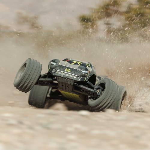 ARRMA RC Truck 1/10 VORTEKS 223S DSC 2WD RTR Brushless Stadium Truck, Yellow,(Lipo Battery and Charger Not Included) ARA3505T1 - color: Yellow