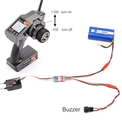 RC Remote Controlled AUX on/Off Electronic Switch Relay for Car Truck Boat LED Light Drone (8A) - style: 8A
