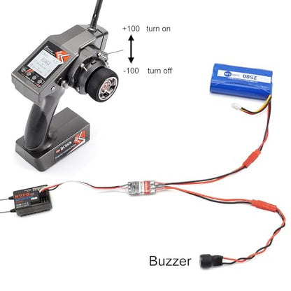RC Remote Controlled AUX on/Off Electronic Switch Relay for Car Truck Boat LED Light Drone (8A) - style: 8A