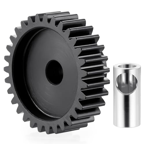 LSG Steel 32P 5mm Shaft 31T Pinion Gears for 1/8 1/10 RC Car Upgrade Parts | Steel RC Motor Gear Compatible with HPI Kyosho Losi Axial Tamiya
