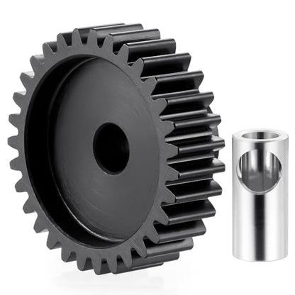 LSG Steel 32P 5mm Shaft 31T Pinion Gears for 1/8 1/10 RC Car Upgrade Parts | Steel RC Motor Gear Compatible with HPI Kyosho Losi Axial Tamiya