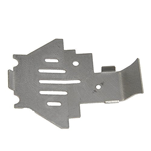 Stainless Steel Center Belly Pan Armor Skid Plate Stainless Steel RC Skid Plate RC Chassis Armor Protector Plate Protection Compatible with TRX4 1/10 RC Crawler Car Upgrades