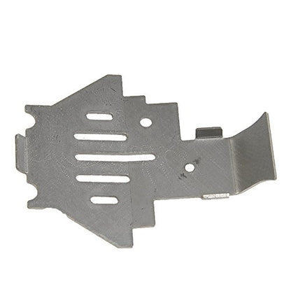 Stainless Steel Center Belly Pan Armor Skid Plate Stainless Steel RC Skid Plate RC Chassis Armor Protector Plate Protection Compatible with TRX4 1/10 RC Crawler Car Upgrades