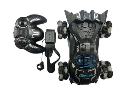 Lateral Drift Remote Control Car 4WD All-Terrain Climbing RC Vehicle, Self-Righting Design for Rough Ground, for Kids Ages 6+ (Dual Remote Control)