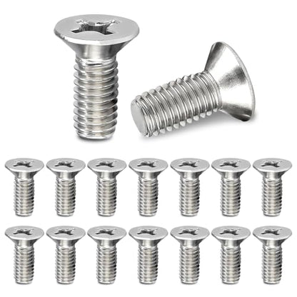 Stainless Steel Brake Disc Rotor Screws, Brake Rotor Bolt, 16PCS | 93600-06014-0H Car Hardware Bolts Screw Kit, Retaining Screws for Front and Rear, Car Accessories, Fit Most Cars