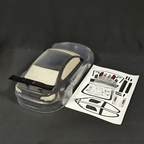SANTAIZI 1/10 Scale M3 E92 Clear Body Shell Replacement for Drift Racing Touring On-Road Car Width 200mm with Decal Sheet