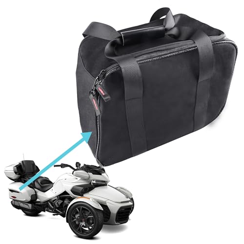 1 Piece Side Saddlebag Cooler Bag, Removable Luggage Pannier Liner Storage Organizer Compatible with Can Am Spyder RT 2010-UP, RT-S 2011-2017, RT-L 2011-UP Accessories