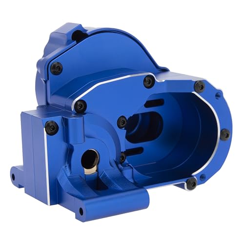 MEUS RACING Transmission Case Gearbox Housing for 272 272R Traxxas VXL 2WD Slash Bandit Rustler Stampede Drag Slash C10 Mustang 5.0 F-150 Raptor (Blue) - color: Blue