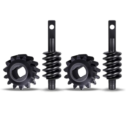 GOUPRC 2/14T Steel Differential Gear Worm Gear for SCX30 1/30 Axial RC Crawler Upgrades, 2 Pairs - style: 14T of 2 Pairs
