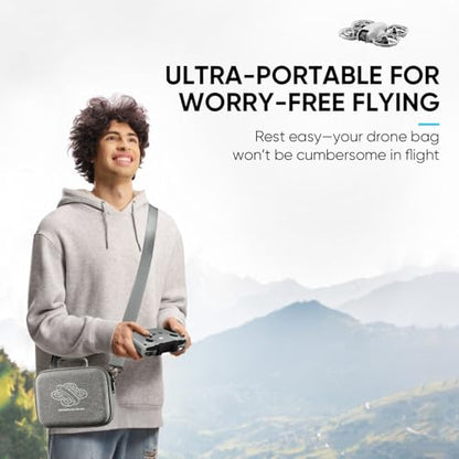 GAGITERVR N3 Neo Drone Hard Carrying Case Compatible with DJI Neo Drone Fly More Combo- 6 Flight Batteries, RC-N3/N2, Charging Hub & Accessories, Portable Protection Shoulder Strap for Travel Storage - size: For 6 Batteries/RCN3/Charging Hub
