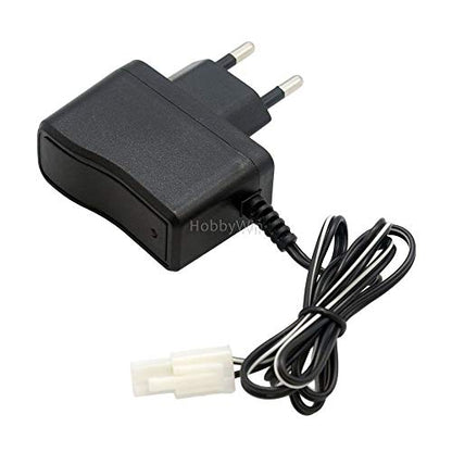 9.6V 250mA EU Charger EL-2P Male Plug P-to-S for NiMH NiCD RC Model Vehicle Battery Pack