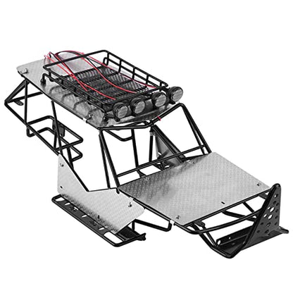 Metal Chassis Frame Body Shell Kit for Axial Wraith AX90018 90020, 1/10 Scale RC Crawler Car Upgrade Accessory
