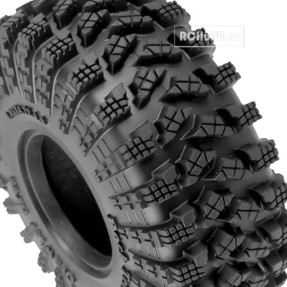 1.9 Inch RC Crawler Tires Skins Soft Rubber Off-Road Tyres for 1/10 TRX4 TRX6 SCX10 90046 AX103007 D90 Gen7 MST VS4-10,RCHuiWow High Grip Mud Terrain Tyres,StyleC - style: StyleC(4pcs)