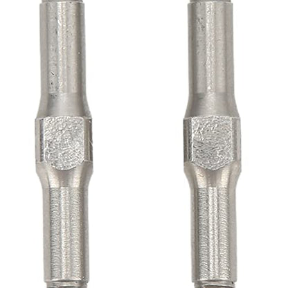 2Pcs RC Steel Turnbuckle M4 48mm RC Turnbuckle Link for ARRMA Granite for Big Rock for Typhoon for Senton 3S Brushless Brushed Series 1/10 RC Cars