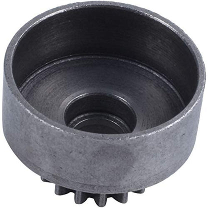 Replacement Part For 02107 16T Clutch Bell Single Gear For 1/10 94188 Nitro Truck RC Car - (Color: Dark Grey)