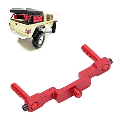 RC Body Post Mounts, CNC Machined Aluminum Alloy RC Front Mount Shell Column Compatible with SCX24 1/24 RC Cars Adhesivetapes Body Parts(Red¡ê?