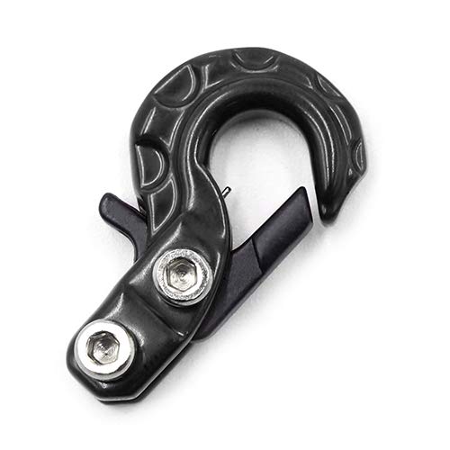 Yeah Racing 1/10 RC Rock Crawler Scale Spring Loaded Metal Hook Black #YA-0573BK