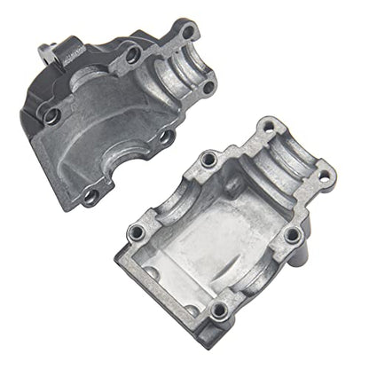 ShareGoo Metal Gearbox Cover Shell Differential Housing Compatible with WLtoys 144001 1/14 RC Car