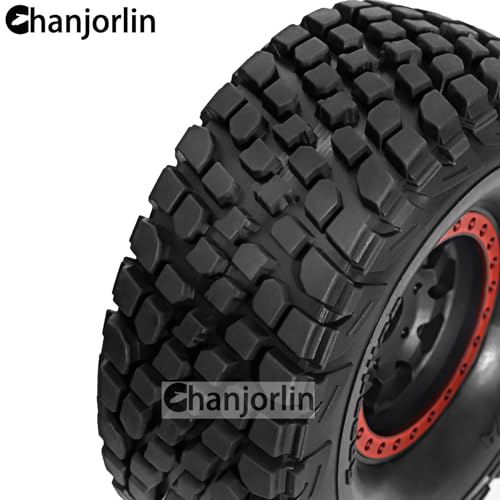 1/7 1/8 RC Short Course Truck Tires And Wheels 17mm Hex OD 135mm Off Road Tyres For 1:7 1:8 Scale RC Truck Car HSP TRAXXAS UDR FS FSR Atom ARRMA Mojave 6S EXB YK4072 DF7 Upgrades 4PCS