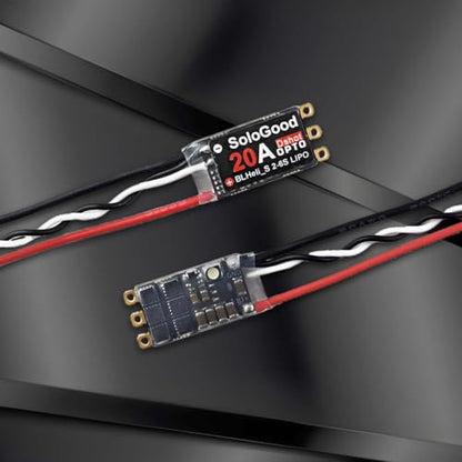 4Pcs 20A ESC Brushless Electronic Speed Controller DSHOT BLHeli_S 2-4S Lipo for FPV QAV Drone Multirotor Quadcopter