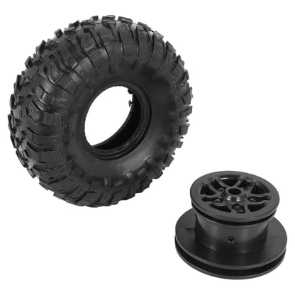 Compatible with MN D90 D91 RC Car Spare Parts Crawler Car Assembled Tyre for Truck Parts 4 Pcs RC Car Tires Wheels Rims Set RC Assortment