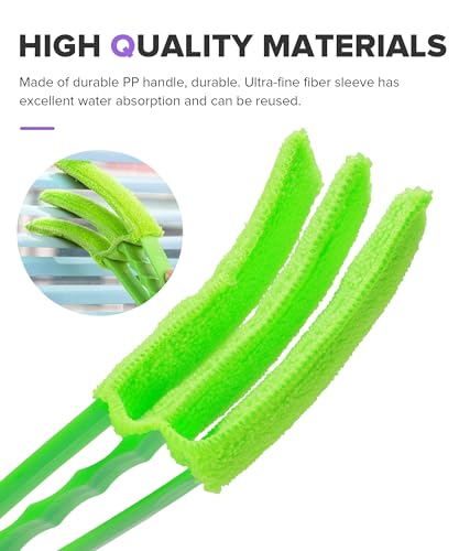 Car Window Cleaner,Car Accessories Vent Cleaner Duster Tool,Automotive Cleaning Brushes and Dusters,Automotive Interior Dusting,Suitable for Cleaning Auto Air Conditioners,Windows,etc