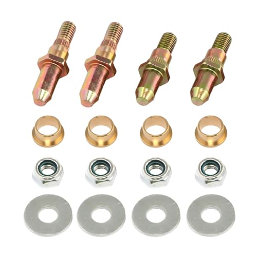 Car Door Hinge Roller Pin and Bushing Repair Kit, Vehicle Door Hinge Pin Bushing Flat Washer Nuts, Automotive Repair Replacement Set, Compatible with Avalanche Yukon