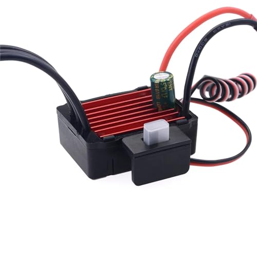2S 25A Waterpoof Brushless ESC Speed Controller BEC 5V 2A for XT60 Plug for 1/20 1/18 1/16 RC Car - color: 25a Xt60 Plug