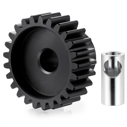 Steel 32P 5mm Pinion Gear 25T Motor Gears for 1/10 1/8 RC Car Parts - size: 25T