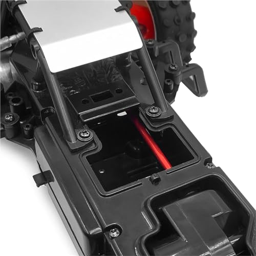 RC Car Transmission Shaft For Tamiya 1/10 For HotShot 58391 4WD Buggy Truck RC Car Parts Center Drive Shaft Joint Drive Cup Dog Bone Transmission Shaft Accessories(Red) - color: Red