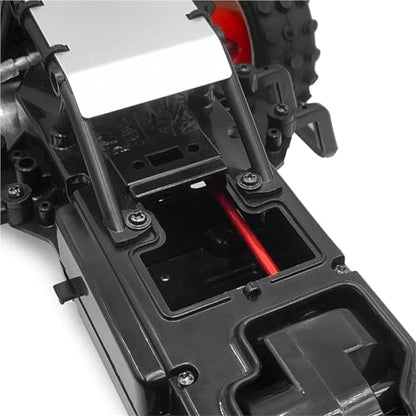 RC Car Transmission Shaft For Tamiya 1/10 For HotShot 58391 4WD Buggy Truck RC Car Parts Center Drive Shaft Joint Drive Cup Dog Bone Transmission Shaft Accessories(Red) - color: Red