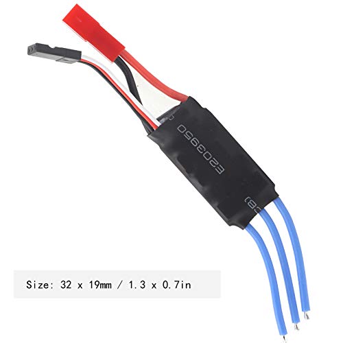 18A Mini Brushless ESC Premium Upgrade Accessory for K989 MINI Z MINI Q 1/24 1/28 1/ RC Car
