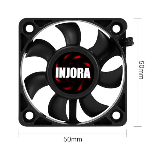 INJORA 50mm ESC Cooling Fans for RC Cars - size: 50