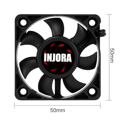 INJORA 50mm ESC Cooling Fans for RC Cars - size: 50