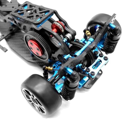 DIY RC Car Rear-Drive Drift Racing Frame for 1/10 Mini-Size RC Car Frame Drift Car Kit Version RC Frame Drift Car Kit