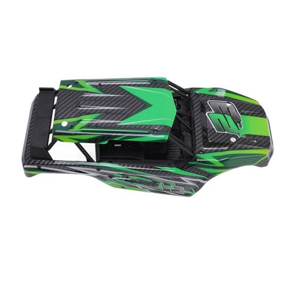 Alomejor 1/18 RC Car Body, Lightweight Attractive PVC Replacement Scale Model Body for RC hobbyists Racing Events Custom Builds - color: Green