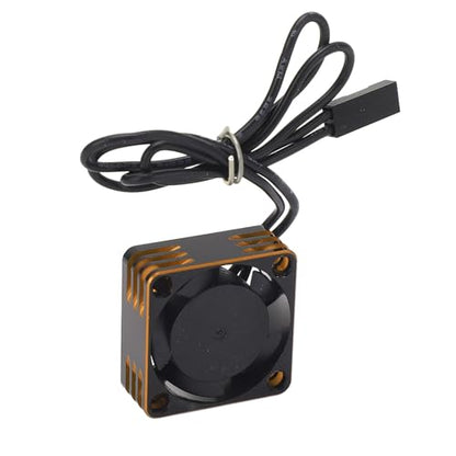 RC Motor Cooling Fan, Lightweight and Stable ESC Motor Cooling Fan 19000rpm for Replacement (Gold) - color: Gold