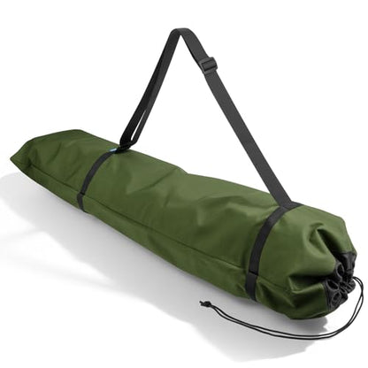 Xxerciz Camping Chair Replacement Bag 48 Inches Folding Chair Carry Bag with Adjustable Shoulder Strap Nylon Storage Tent Bag Heavy Duty Chair Bag for Travel Camping Sports (Exclude Chair) - color: Army Green