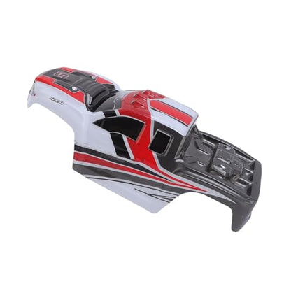 PVC RC Car Body Shell Lightweight Spare Cover with Cool Sporty Look for 1/16 Scale Replacement Parts (Red) - color: Red
