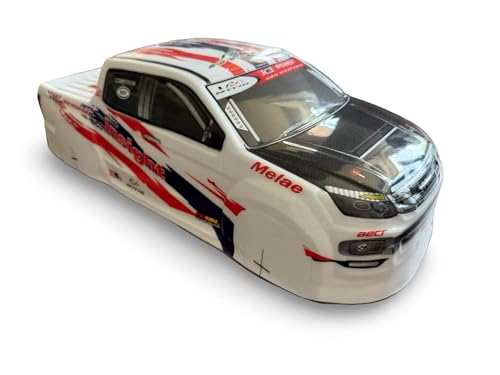 1/10 Scale RC Painted Drift Racing Touring Off-Road Car Body Shell for Monster Truck 260mm White