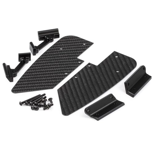 Carbon Fiber Boat Sliders Standard Sliders ESC Tray for RC Crawler 1/10 LCG Chassis Rails Power Wagon Cab Gspeed V3 V4 FS G-Shot (Boat Sliders A)